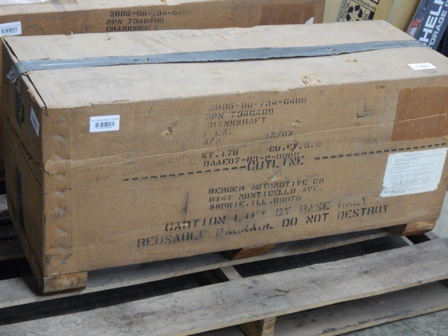 TACOM 7346489, 2805007346489, Engine Crankshaft