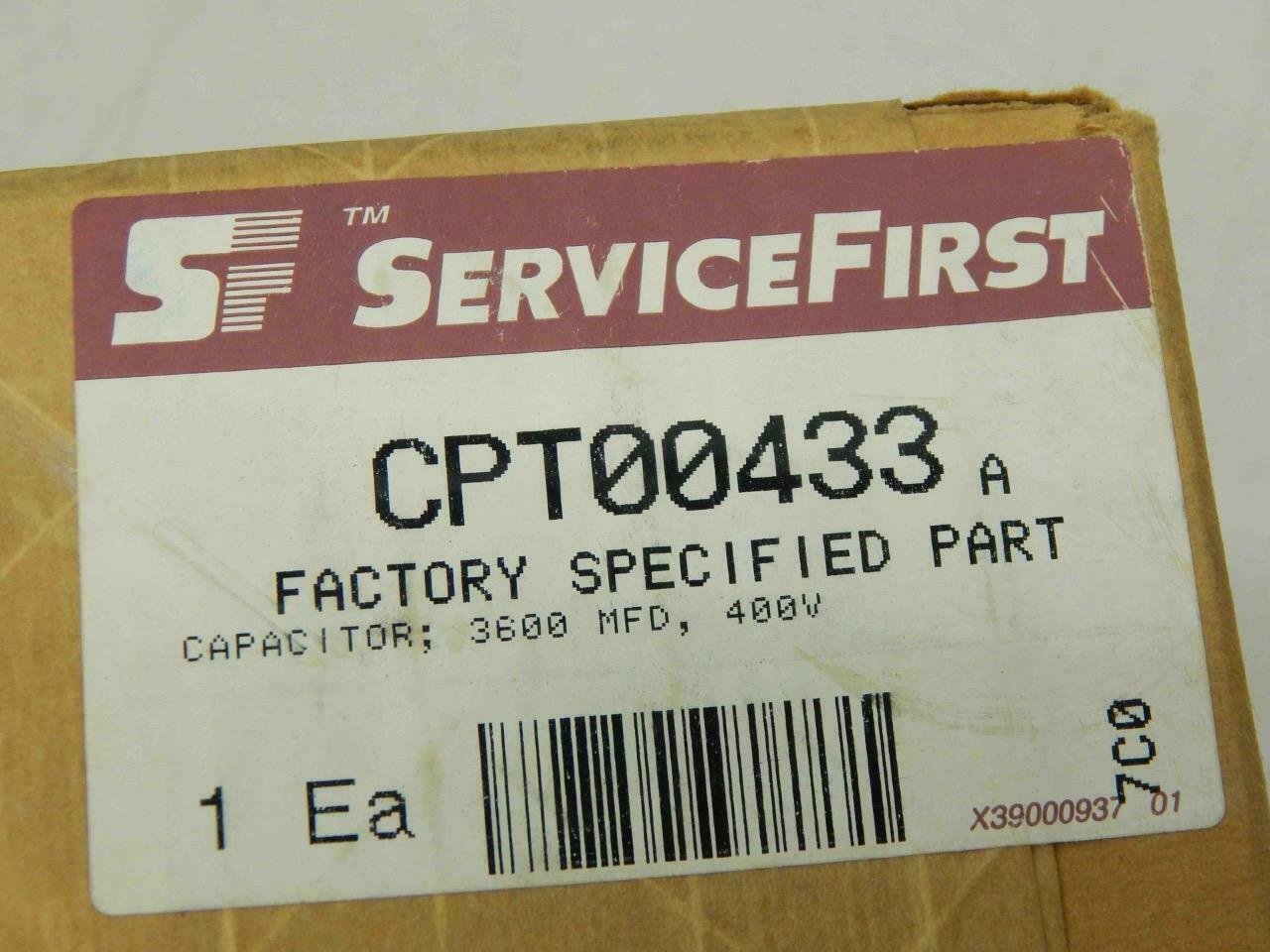 Trane, BC 21B139590P01, 3186GH362M400KPA2, CPT00433 Capacitor 3600MFD, 400V - Image 5