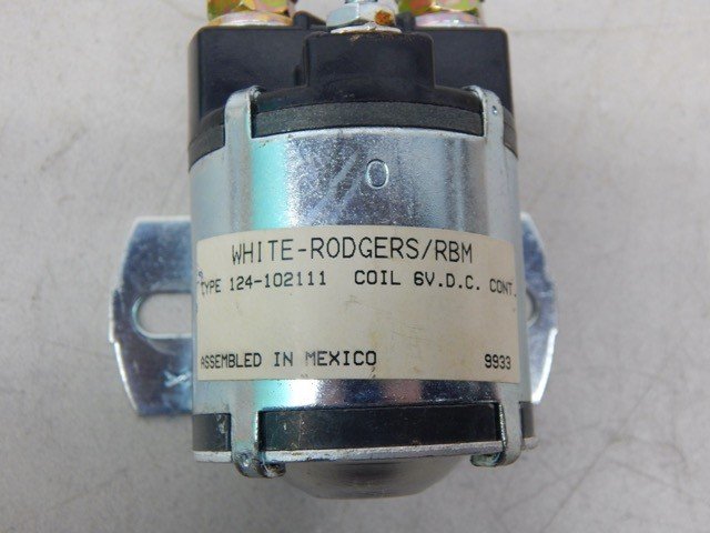 White – Rodgers 124–102111 Solenoid Coil 6VDC - Image 4