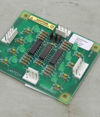 #1095 Lantech 55004002 55004001 Rev A Micro Controller Circuit Board Card Module