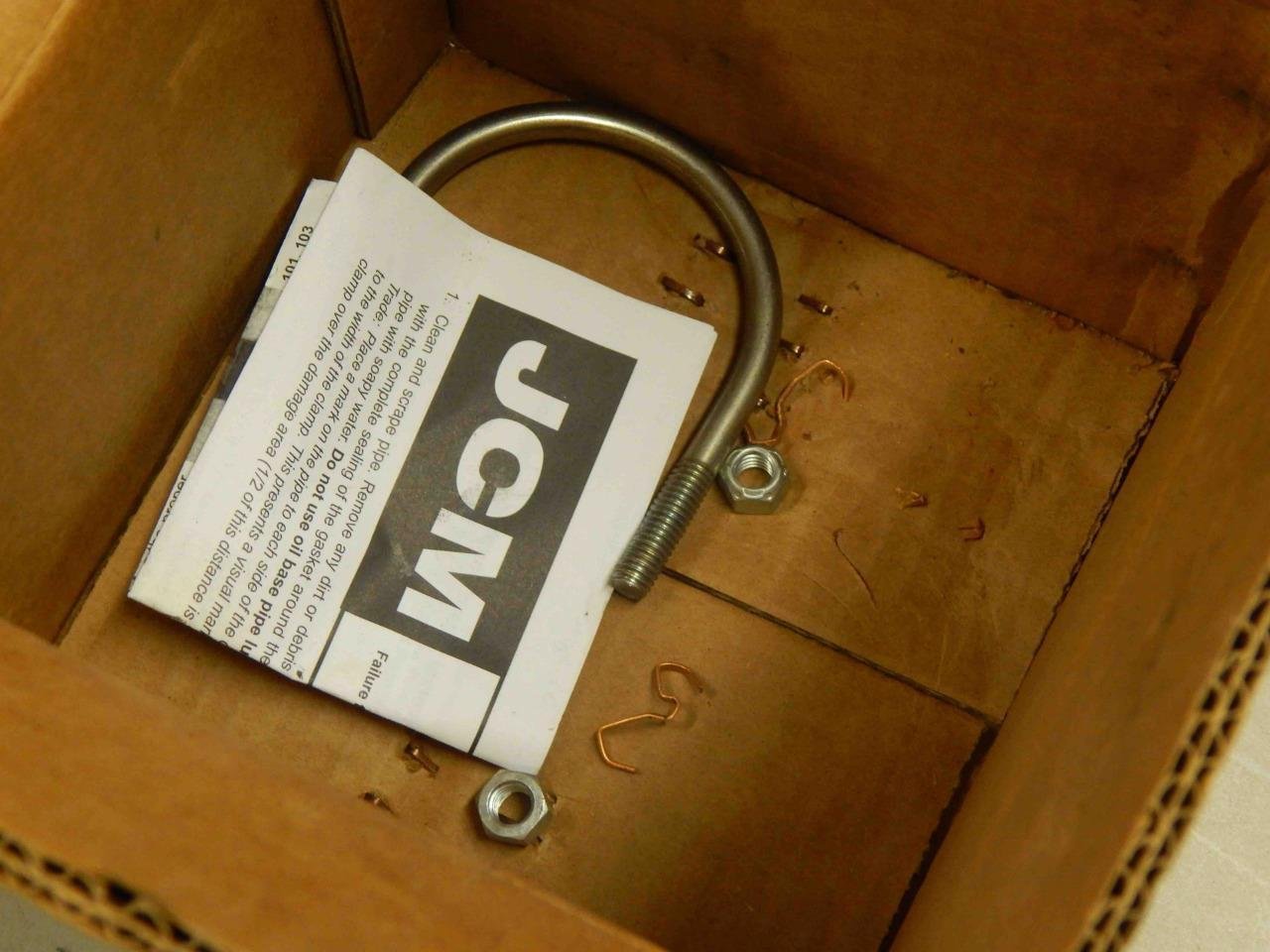 #476 JCM 101-0350-6 Universal Clamp Coupling Pipe Size 3" OD Range 3.46-3.70 New - Image 6