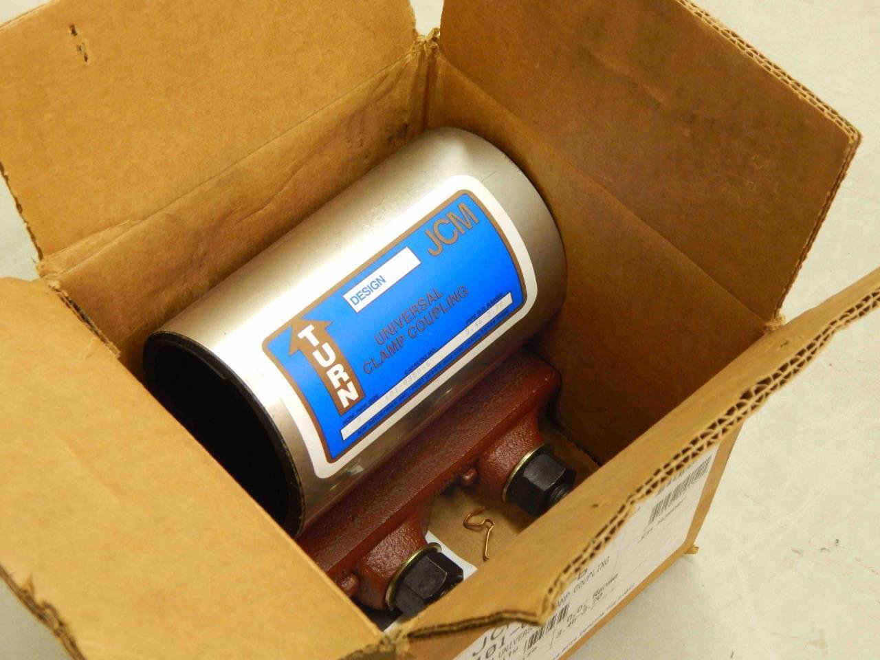 #476 JCM 101-0350-6 Universal Clamp Coupling Pipe Size 3" OD Range 3.46-3.70 New