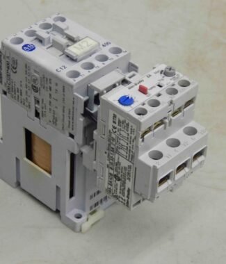#567 Allen Bradley 100-C12D*400  24Vdc Coil Contactor + 193-EA1CB .32-1.0A Relay