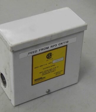 #813 Western Enterprises WMS-11-36 Power Supply Input: 120Vac Output: 24Vac