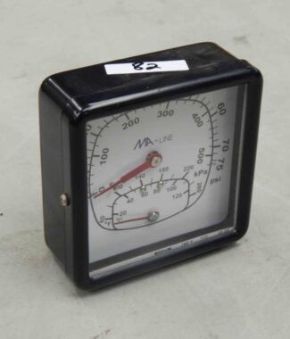 #82 MA-Line Gauge  0-75 PSI / 0-500 KPa 60-260 Deg F / 20-120 Deg C
