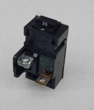 Bulldog PushMatic, P120, 31220, Circuit Breaker, 20Amp, 120V, Single Pole
