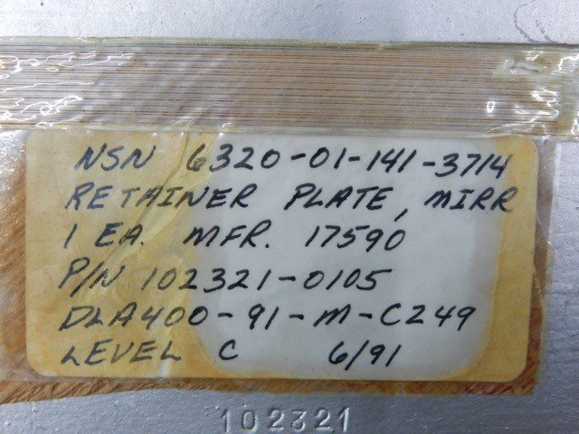 Diamond Power Intl 102321–0105, NC1909-13, 6320011413714, Mirror Retainer Plate - Image 6