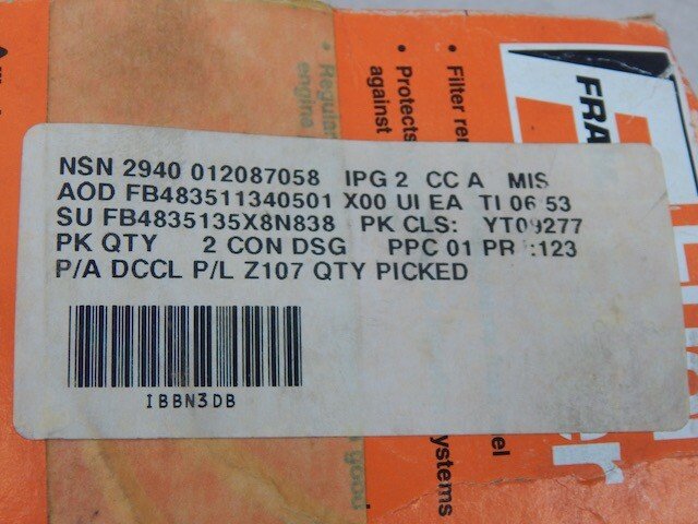 Fram P1103A, 2940012087058 Fuel Filter - Image 3