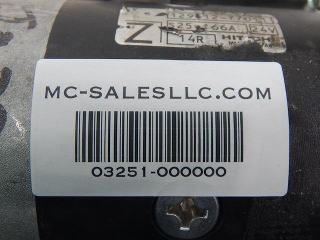 Hitachi 129612–77011, 2920015468025, Starter, 24V, S25–166A - Image 7
