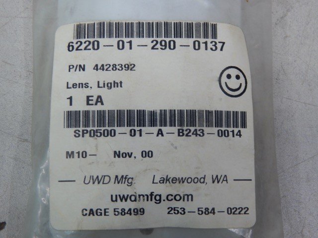 JW Speaker 4428392, 6220012900137, Light Lens (2DY728) - Image 4