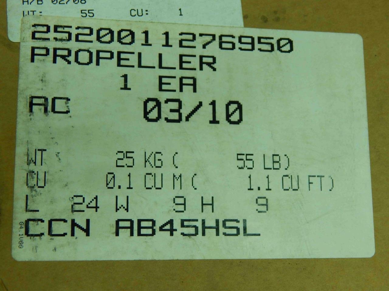 Meritor 11669431, 9830444760, 2520011276950 Propeller Drive Shaft 5-Ton - Image 3