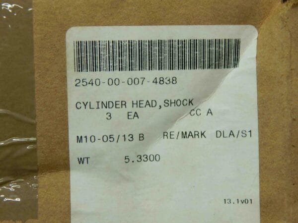 Military 10891577, 2540000074838 Cylinder Head - Image 4