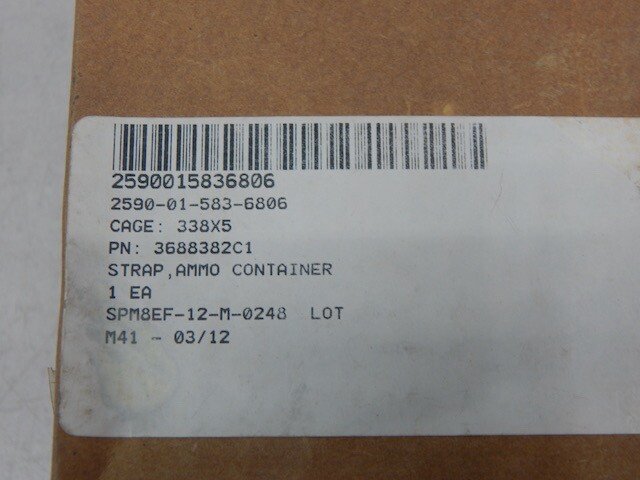 ND Defense 3688382C1, 2590015836806, MRAP Ammo Container Strap - Image 8