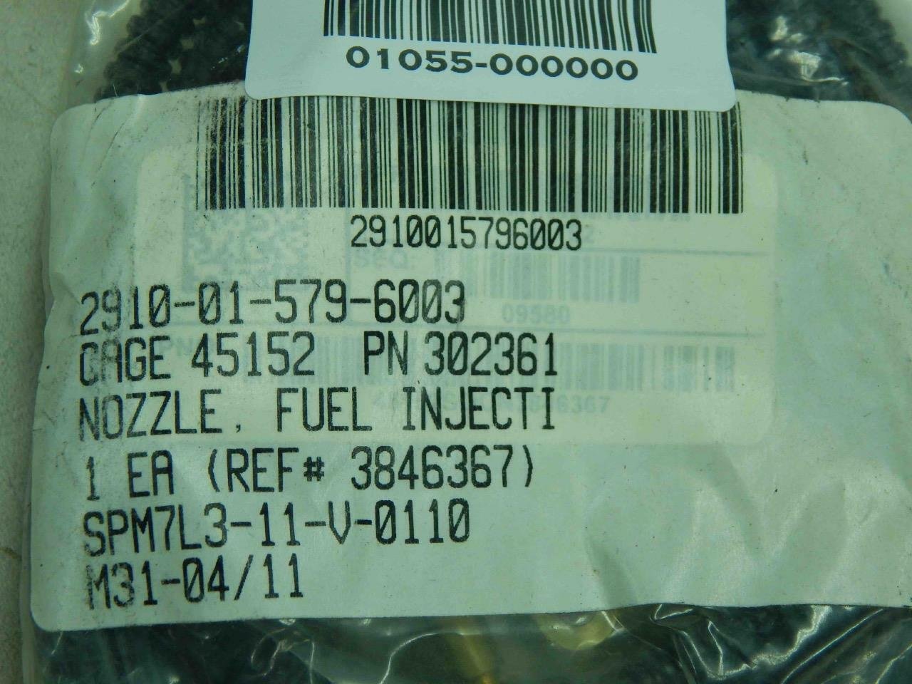 Oshkosh 302361, 3846367, 2910015796003 Fuel Injection Nozzle - Image 2