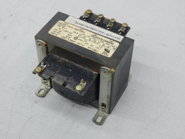 Square D 9070E03, 5950004709251, Transformer 150VA, .150KVA, 230-460V 115V