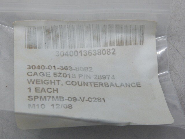 Stanadyne 28974, 3040013638082, Counterbalance Weight - Image 3