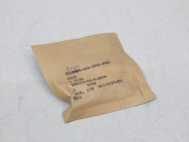 TACOM 130821, 543-2655-002, 3020004461816, Bevel Gear (for F4N Aircraft)