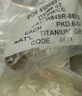 Titanium Tailpiece Union Fitting .5" ½" Female Tube 01-506-7638 H849R-8-T2