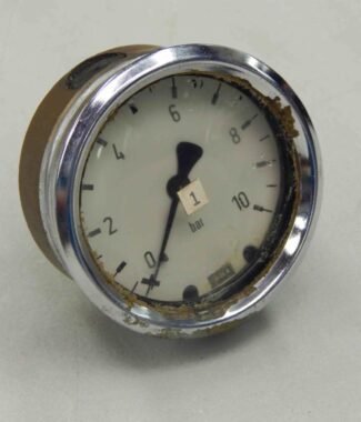 #123 Wiki 0-10 BAR ​Pressure Gauge Gage