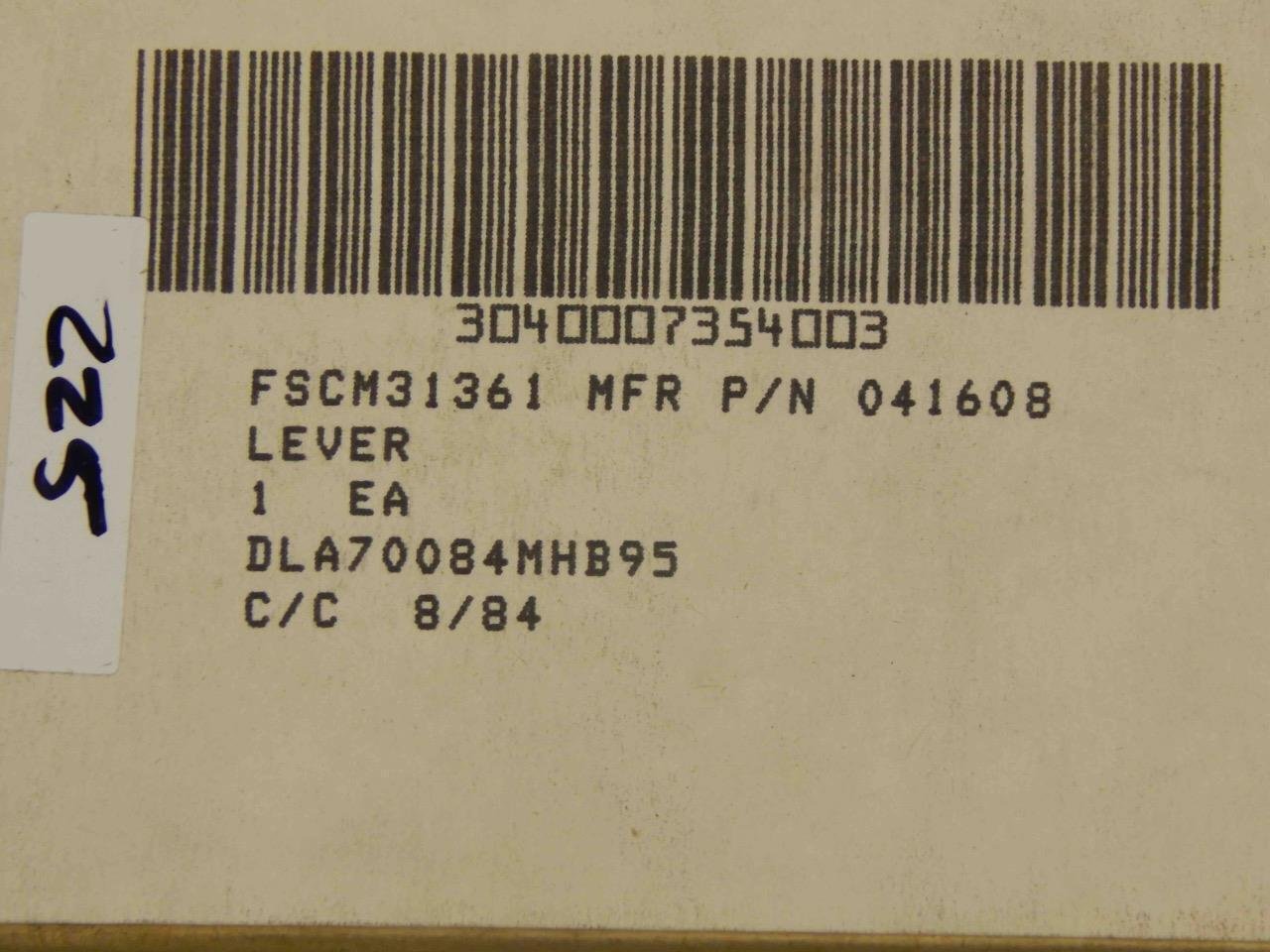 #225 GM Caterpillar CAT MTU 041608, 5197015, 2F2294, 37002-31 Lever Pawl NEW - Image 3
