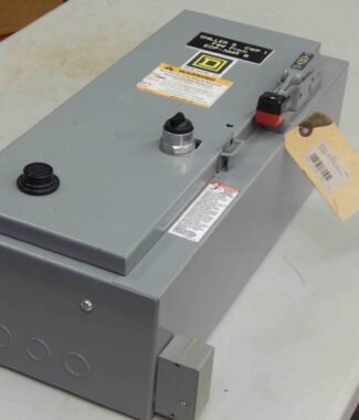 #323 Square D  ​Combination Starter 8536SBO2S Ser A  120V Coil 8538SBG33V02CSY74