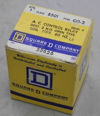 #421 Square D 8501-CO-2 AC Control Relay NEW