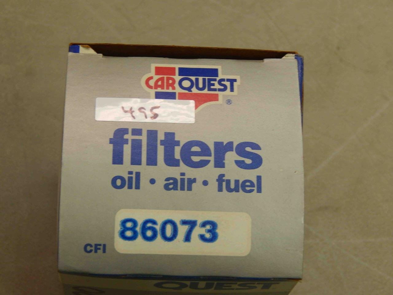 #495 Carquest 86073 Filter Element - New - Image 3
