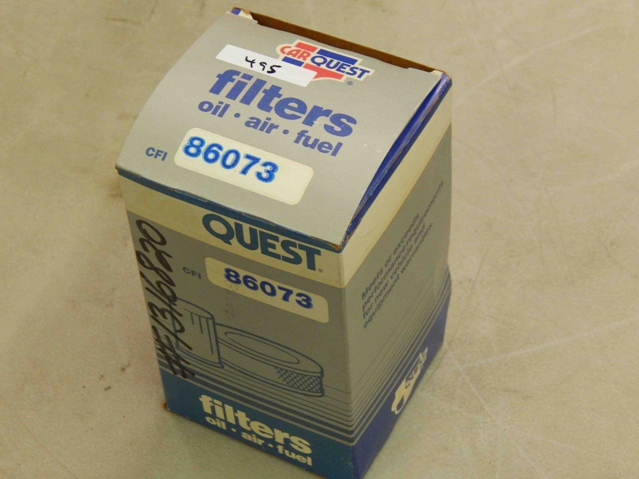 #495 Carquest 86073 Filter Element - New