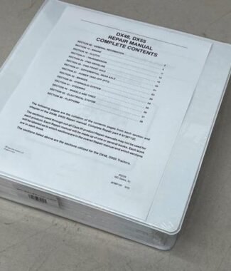 #6228 SM-Case, IH DX48, DX55, Tractor Service Repair Manual, 87367137