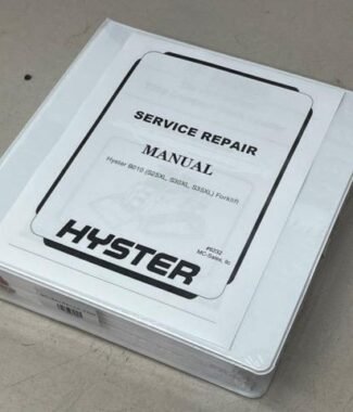 #6232 Hyster B010, S25XL, S30XL, S35XL, Forklift Service Manual, 698 Pages