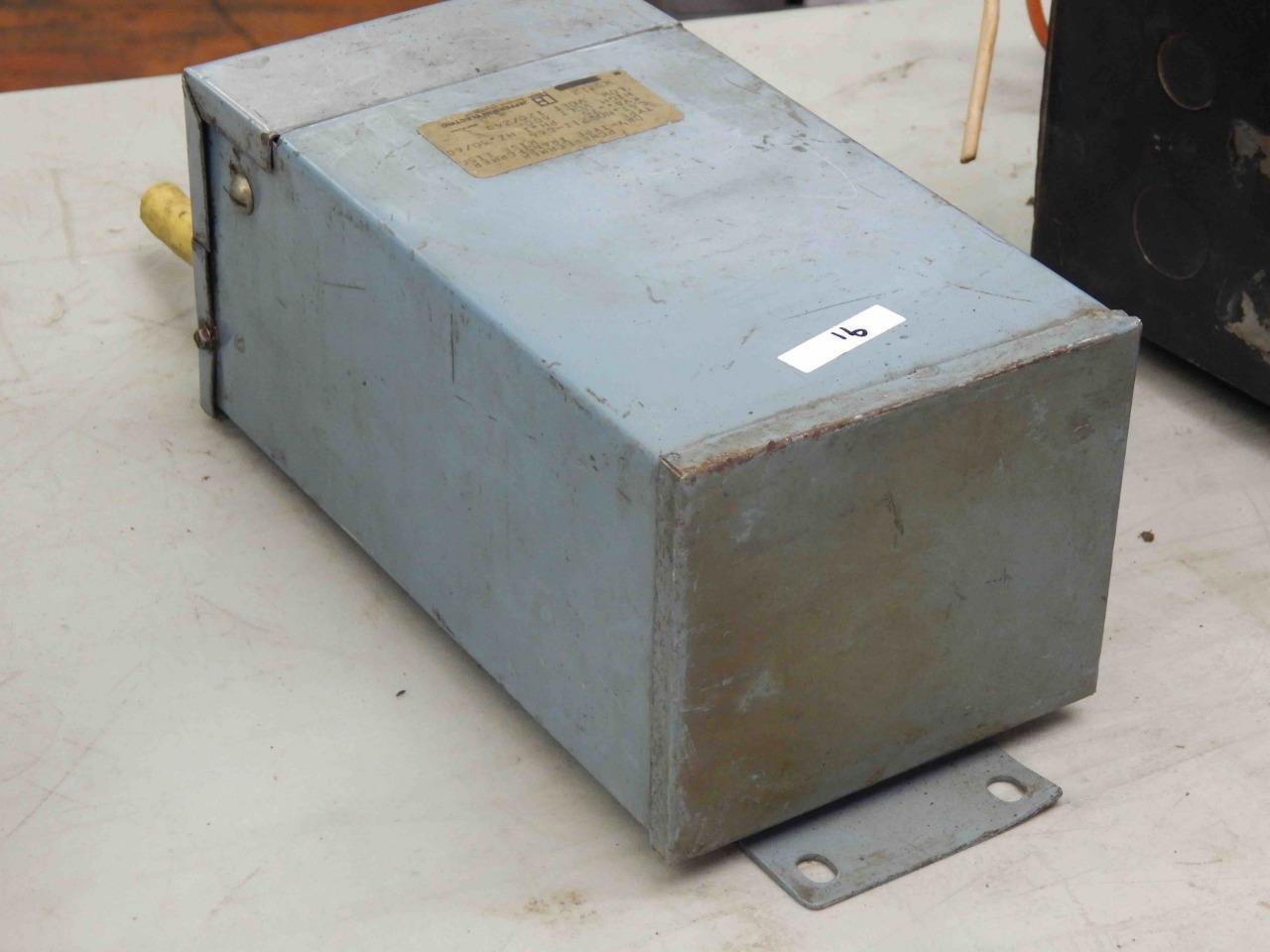 #91 Jefferson Powerformer Dry Type Transformer .75KVA PRI 600V SEC 120/240V - Image 3