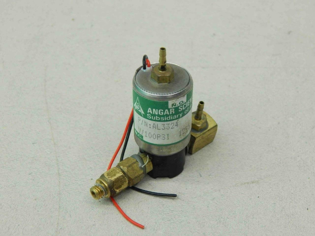 Angar Scientific AL3324, 100PSI, 24VDC Solenoid Valve