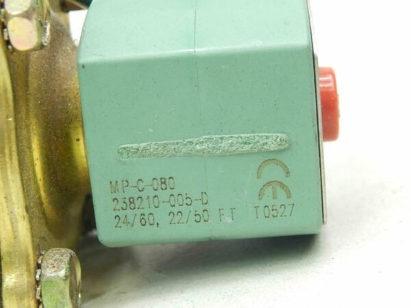 Asco 8210G2 Solenoid Valve, 24V, 1/2" NPT, 2-Way NC, 5-200 PSI, Brass - Image 4