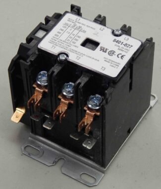 Bard  HVAC  8401-027 Contactor  24Vac Coil  3-P   30A  Contactor