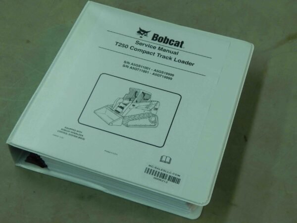 Bobcat  T250 PN# 6986682 Compact Track Loader Service Manual #6212