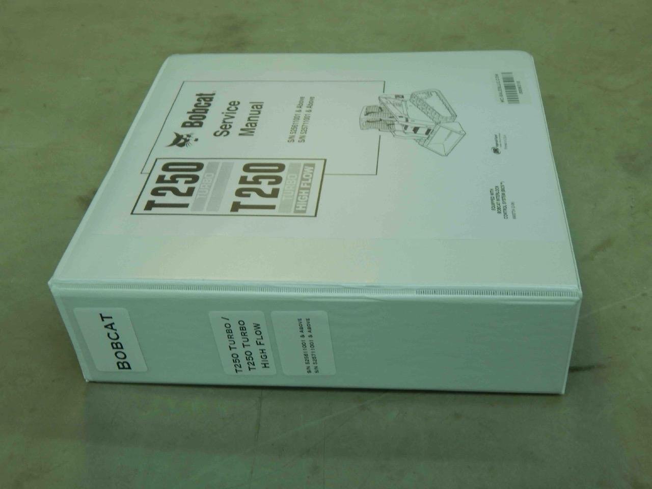 Bobcat T250 Turbo, T250 Turbo High Flow PN# 6902724 Loader Service Manual #6218 - Image 5