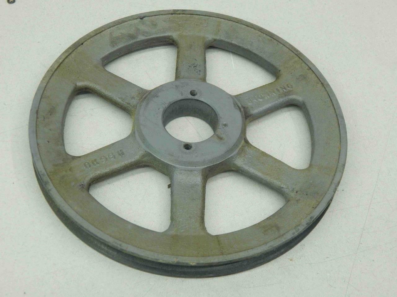 Browning BK95H Pulley 0.38 Bore, 1-½", OD 9.25", Cast Iron, (Belts 5L, B, A ,4L)