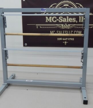 Bullman 24” Horizontal Double Kraft Craft Paper Cutter Holder Stand