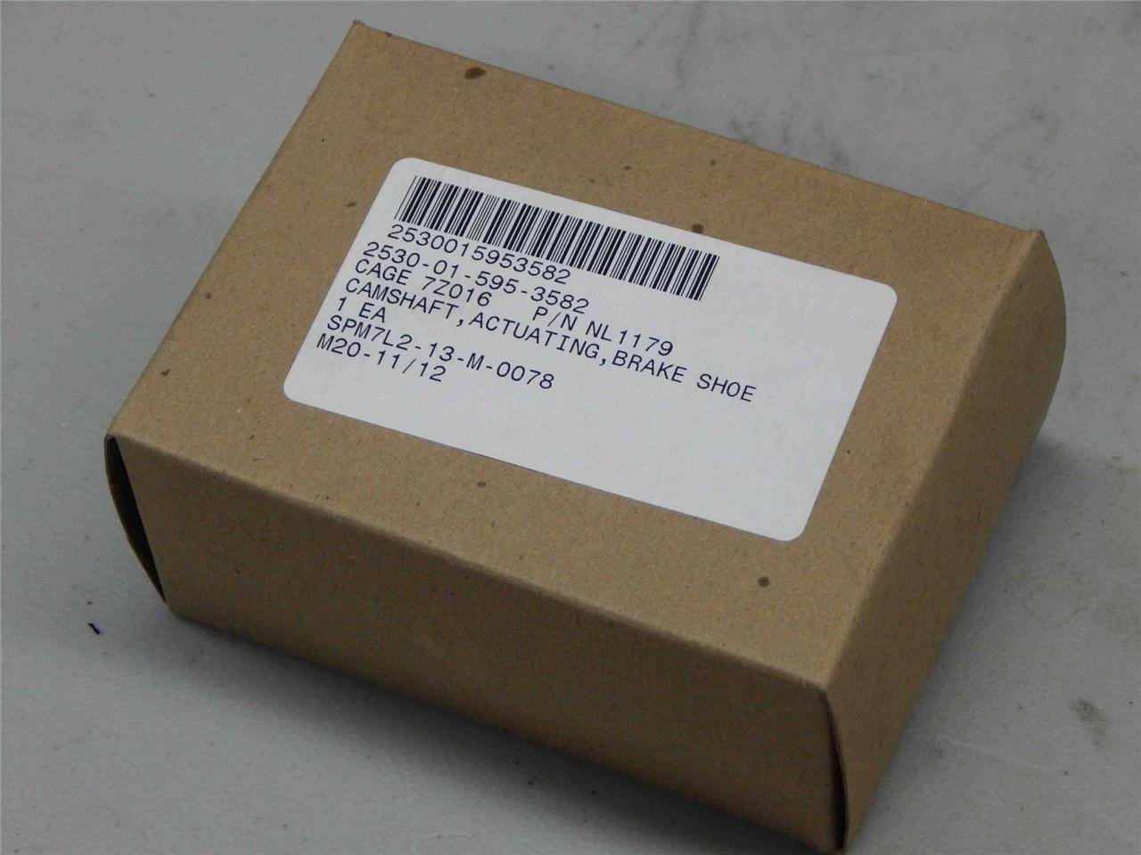 Camshaft Actuating Brake Shoe NL1179 2530-01-595-3582 NEW