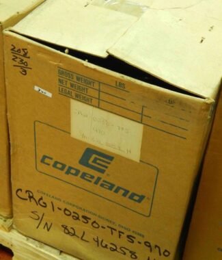 Copeland CRG1-0250-TF5-970, Compressor, 200/240V @ 50Hz,  200/230V @ 60Hz, ​3Ph