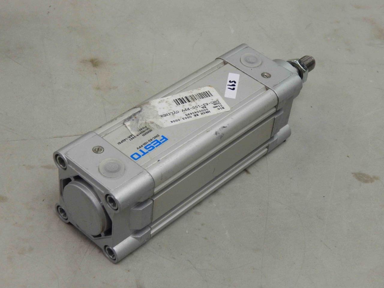 Festo Dnc Ppv W Mm Bore Mm Stroke Pneumatic Cylinder Mc Sales Llc