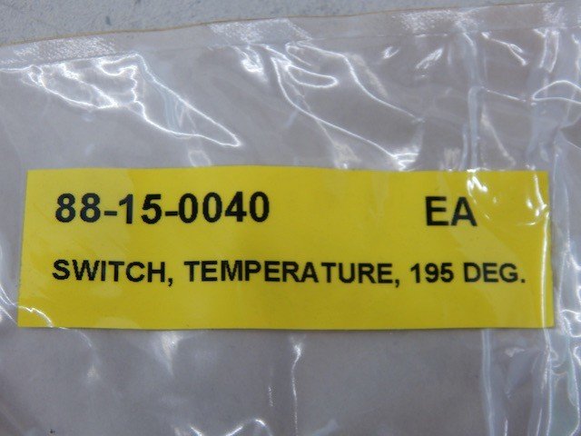 Horton 993653, P-2296, 15957, 195N0, 3500, 88–15–0040, 195° Temperature Switch - Image 7
