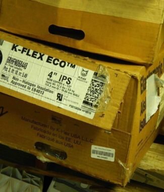 K-Flex Eco 6RHFN068448 4"IPS Insulation (4.5ID) X 3/4" W, 3/18