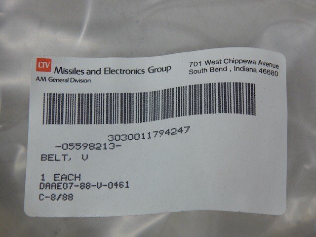 LTV 05598213, 5598213, 3030011794247, V Belt - Image 3