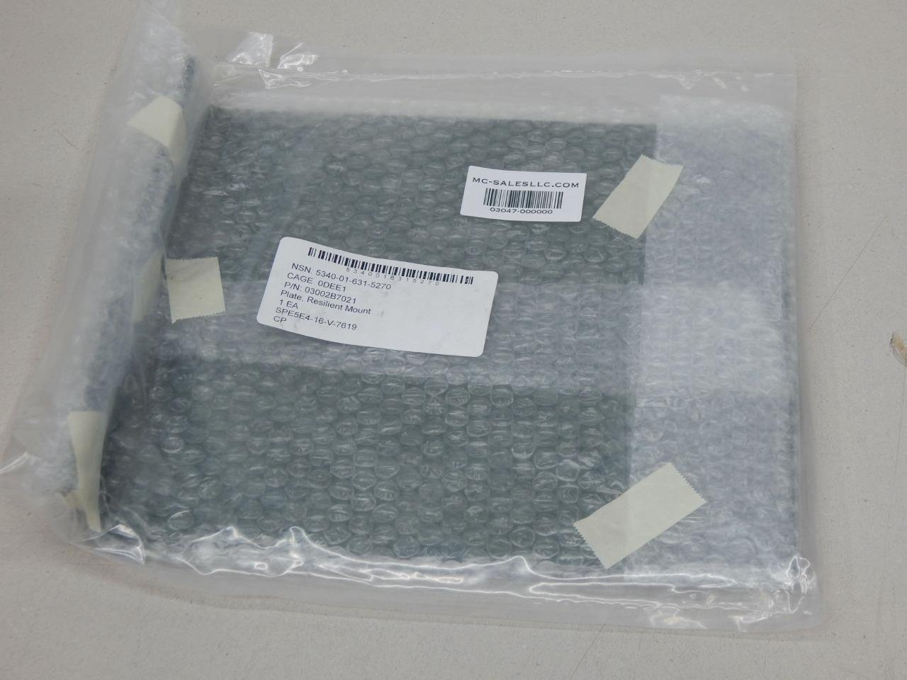 Marine Corps 03002B7021, 5340016315270, Resilient Mount Plate - Image 4