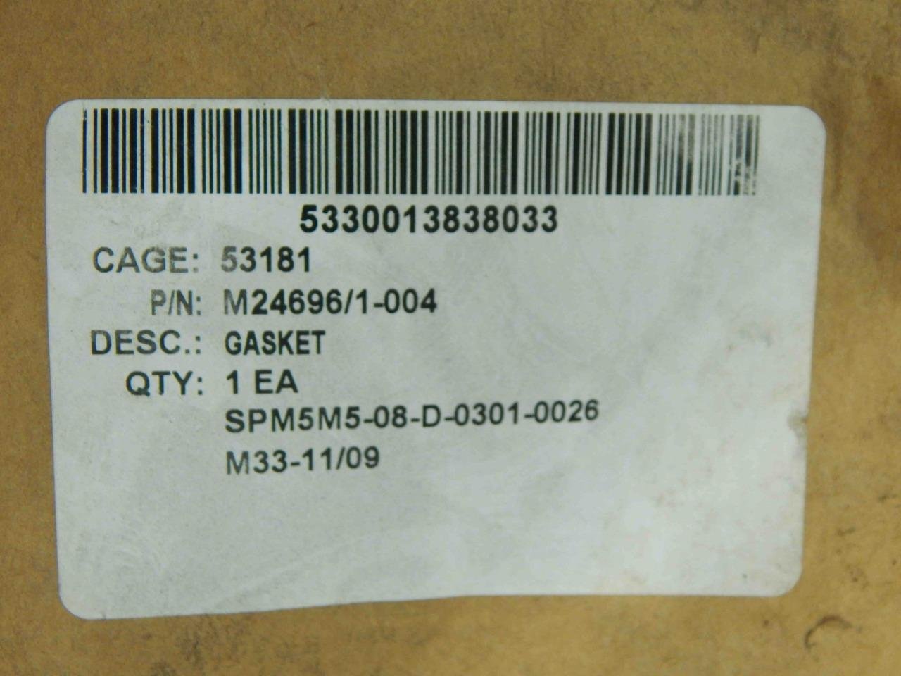 TACOM M24696/1-004, 5330013838033, Gasket - Image 3