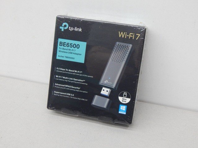 TP-Link 152602601, Model Archer TBE6500U, Wi-Fi 7, USB Adapter, 6.5 GBPS