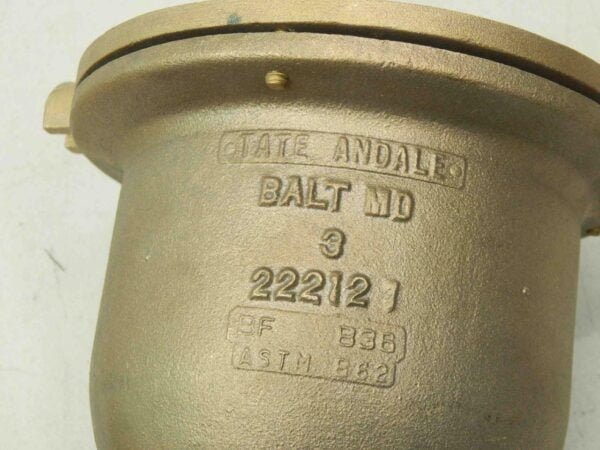 Tate Andale 52-20S, 4820011715068, 3 Inch, Vent Check Valve - Image 3