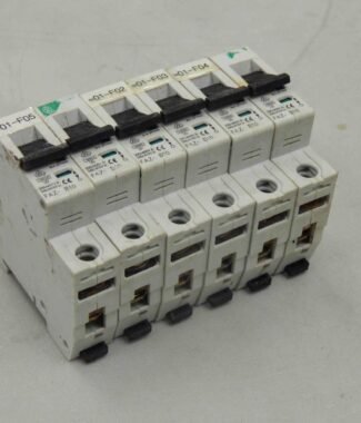 #132 LOT of 6 Klockner Moeller FAZ-B10 Thermal Magnetic Circuit Breaker 10A