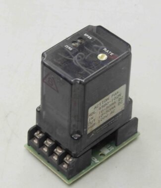 #215 Action Instruments  Action Pak 4580-102N 120Vac Relay Module + Socket Base